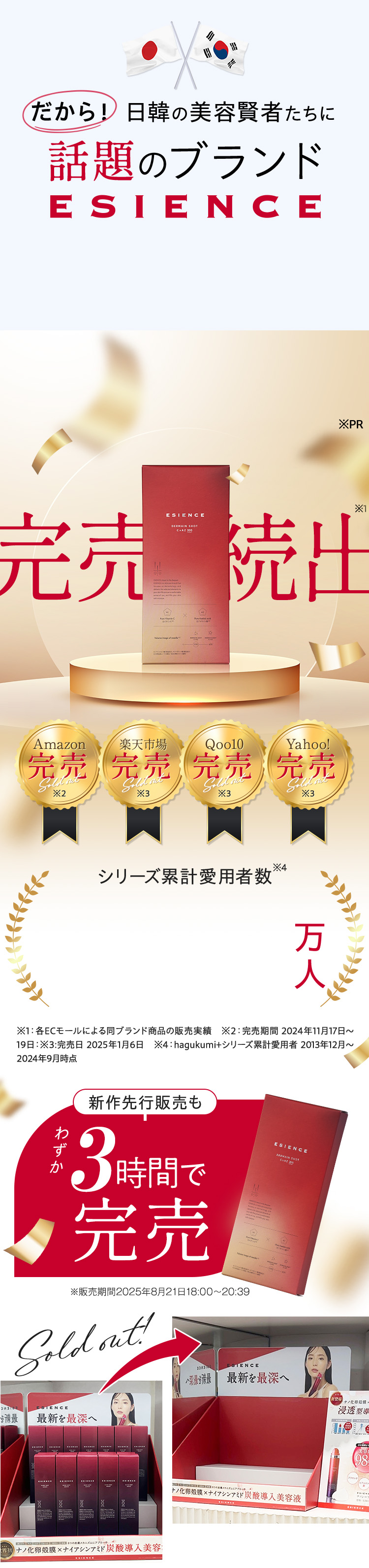 日韓の美容賢者たちに話題のブランド 完売続出