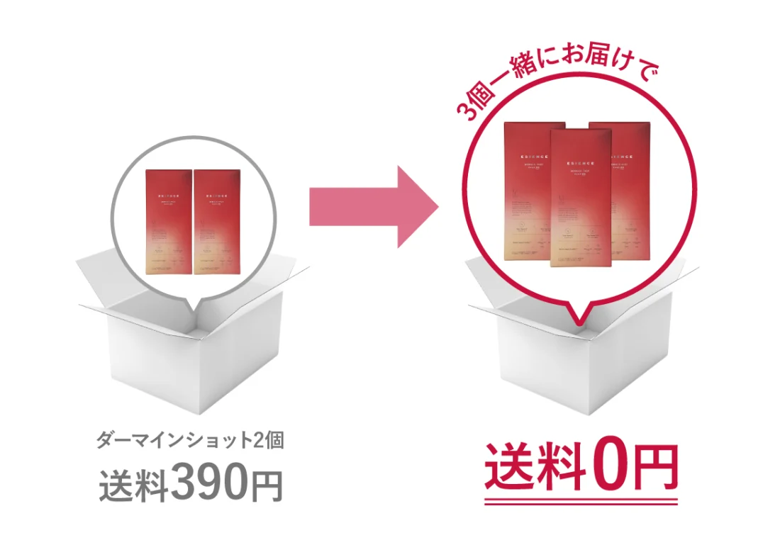 3個一緒にお届けで送料0円